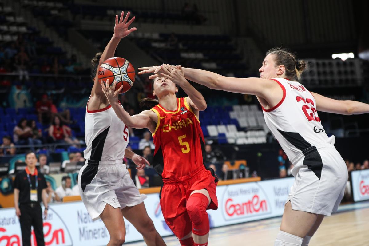 中国女篮vs加拿大友谊赛